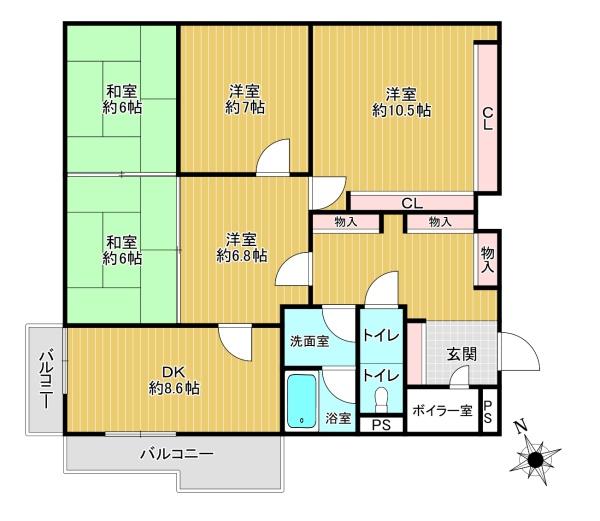 三国ヶ丘グリーンハイツ