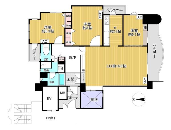 エステルミナス北田辺