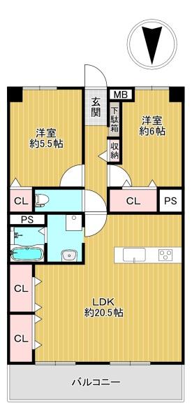 平野加美グランドハイツ２号棟