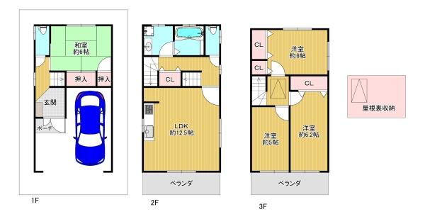 大阪市平野区加美鞍作1丁目