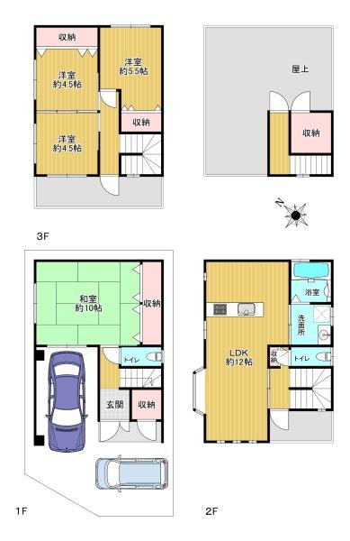 大阪市東住吉区杭全２丁目の中古一戸建て