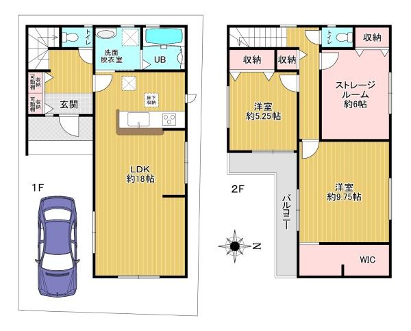 大阪市東住吉区住道矢田４丁目（２号棟）