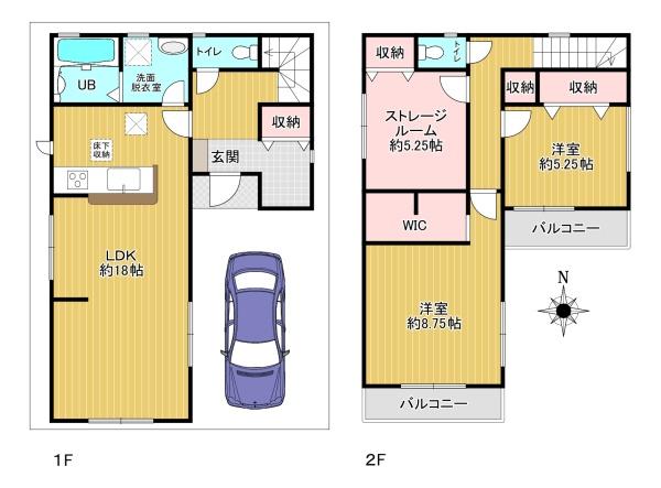 大阪市東住吉区住道矢田４丁目（３号棟）