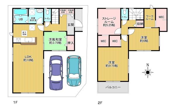 大阪市東住吉区住道矢田４丁目（４号棟）
