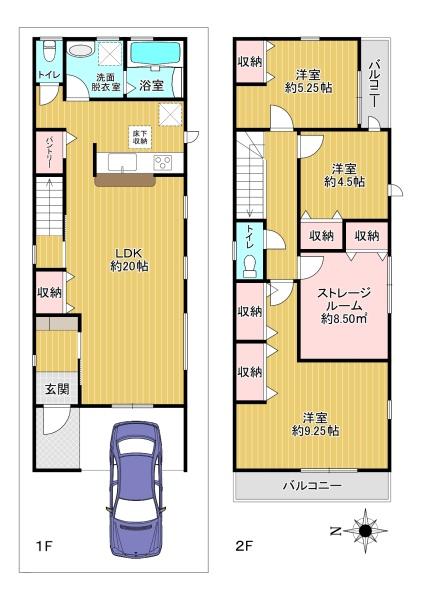 大阪市東住吉区照ケ丘矢田３丁目（３号棟）