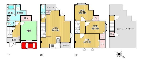大阪市平野区長吉出戸２丁目の中古一戸建て