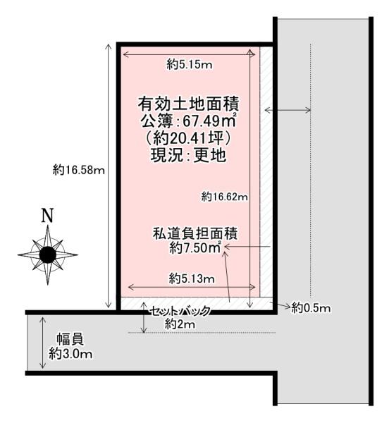 大阪市住之江区粉浜西２丁目の土地