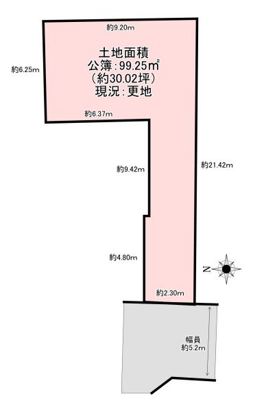 大阪市住吉区墨江３丁目の土地