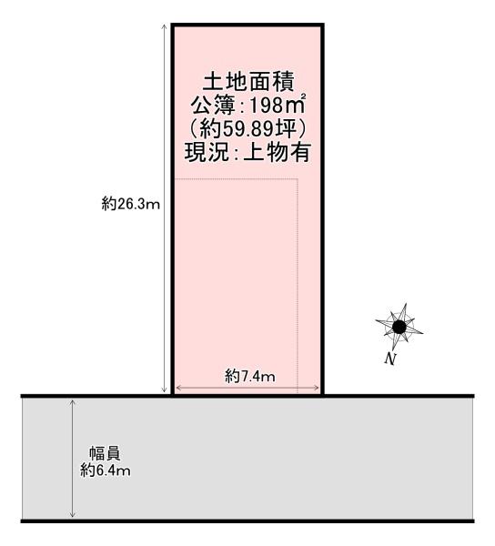 大阪市東住吉区南田辺３丁目の土地