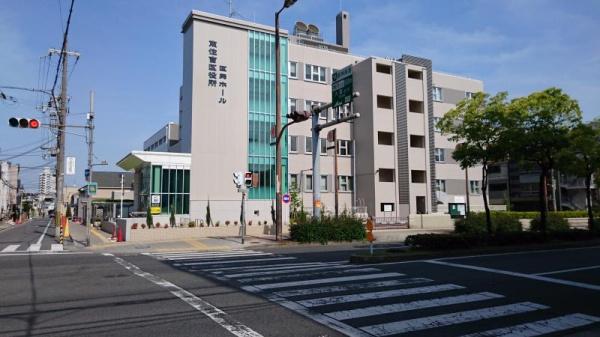 大阪市東住吉区南田辺３丁目の土地(東住吉区役所)