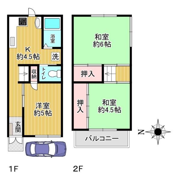 大阪市平野区長吉六反３丁目の中古一戸建て