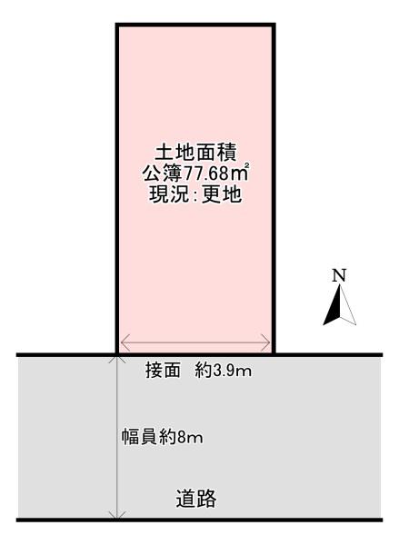 大阪市東住吉区鷹合１丁目の土地