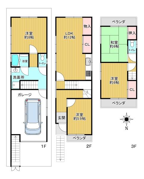 大阪市平野区加美正覚寺１丁目