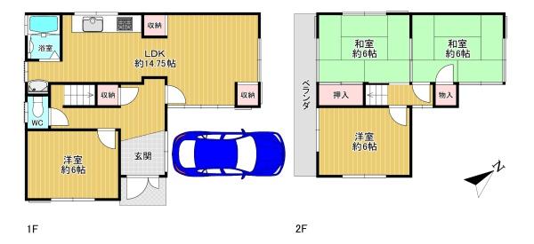 柏原市田辺２丁目