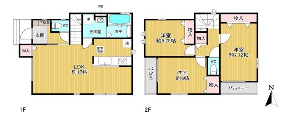 藤井寺市野中３丁目(A号棟)