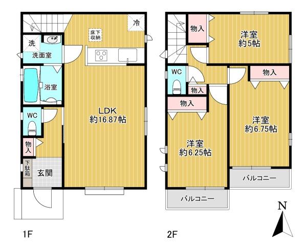 藤井寺市野中３丁目(B号棟)