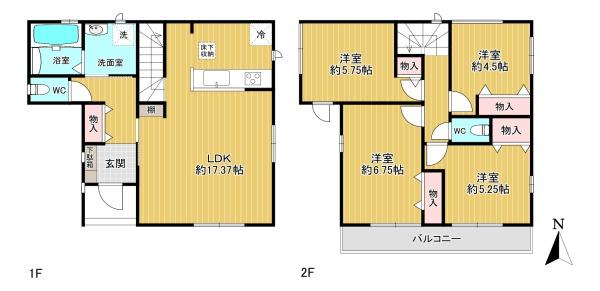 藤井寺市野中３丁目(D号棟)