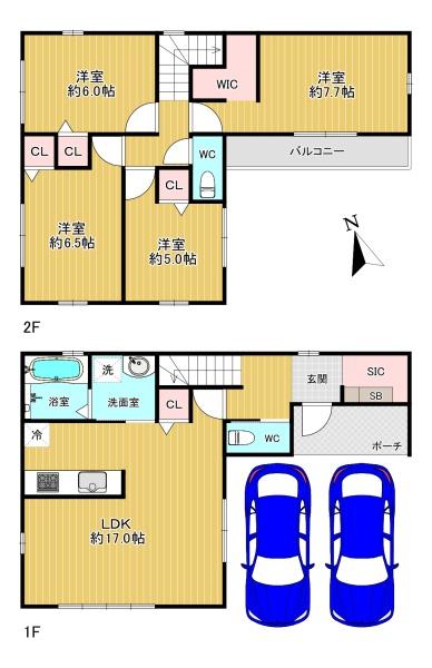 柏原市法善寺４丁目の新築一戸建