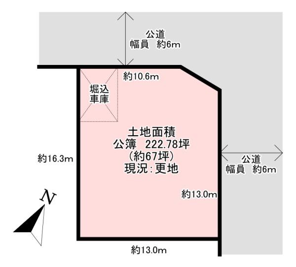 桜井市朝倉台西２丁目の売土地