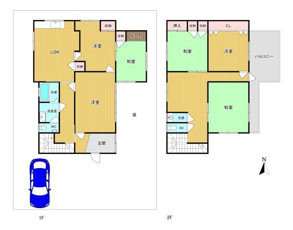 羽曳野市高鷲３丁目の中古一戸建て