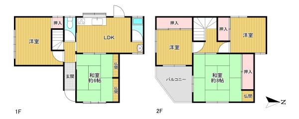 天理市荒蒔町の中古一戸建て