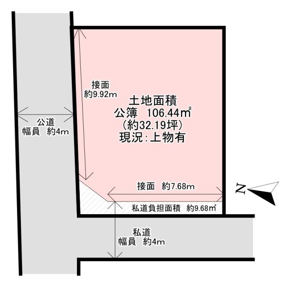 堺市東区日置荘西町６丁の土地