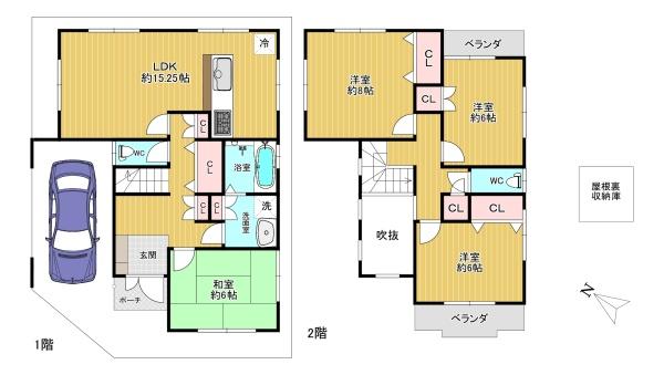柏原市旭ヶ丘２丁目