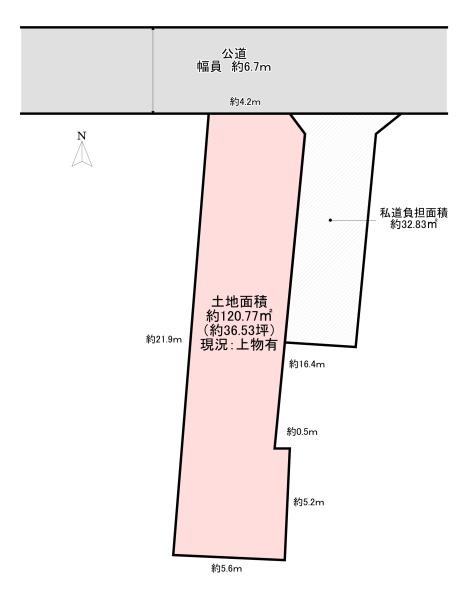 藤井寺市御舟町の売土地