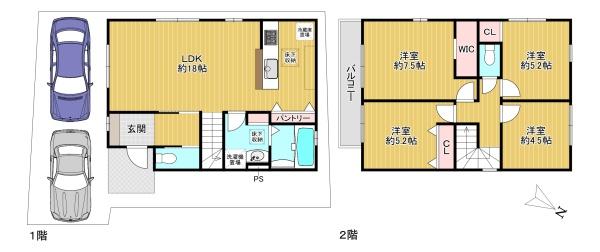 藤井寺市小山６丁目１期３号棟