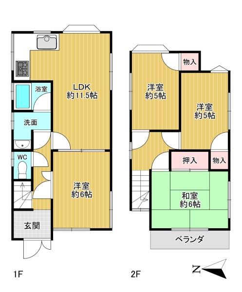 羽曳野市蔵之内の中古一戸建て