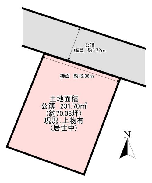 堺市南区晴美台１丁の土地