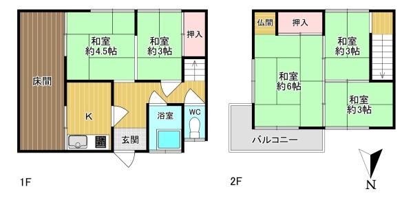 泉大津市条南町の中古一戸建て