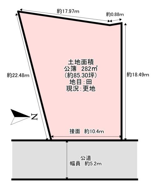 羽曳野市西浦６丁目の土地