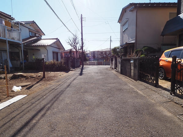 昭島市上川原町１丁目・建築条件無し売地