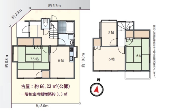 立川市一番町２丁目・中古戸建