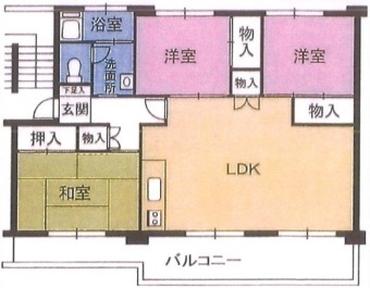 西けやき台団地2号棟