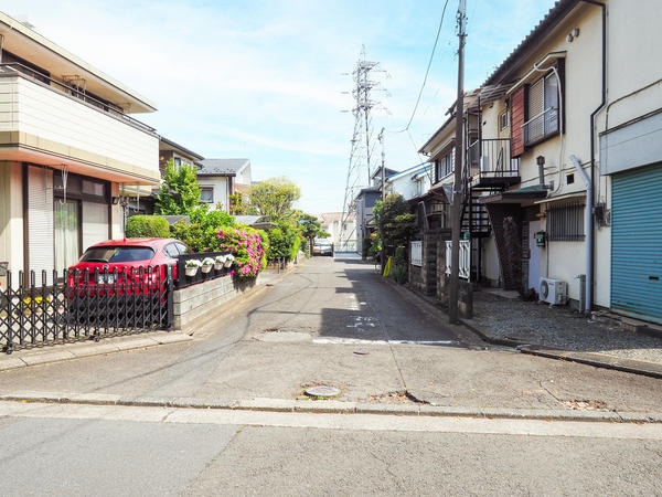 北西角地50坪超の売地