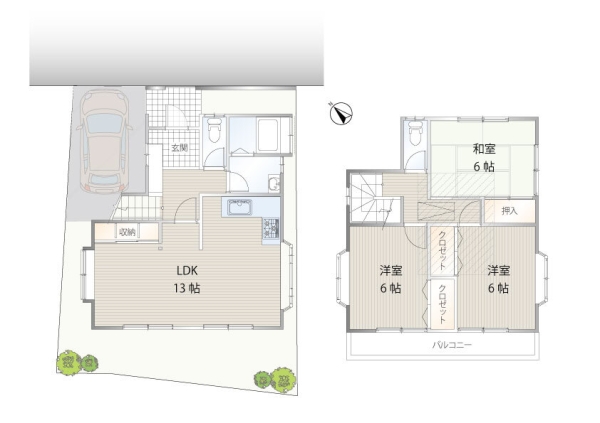 立川市羽衣町３丁目の中古一戸建て