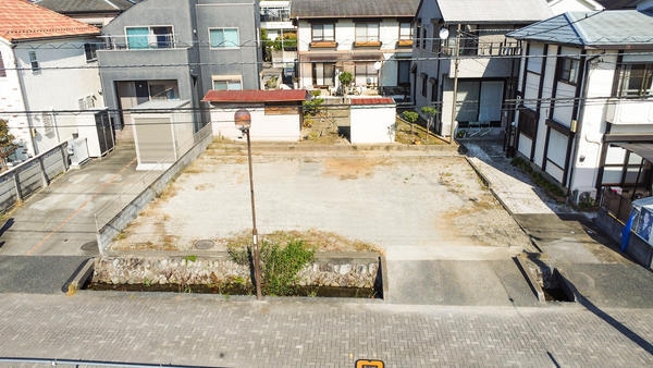昭島市拝島町４丁目・建築条件無し売地