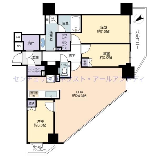 リバーガーデンタワー上町台筆ヶ崎
