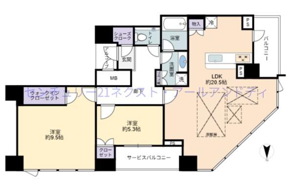 プレミストタワー大阪新町ローレルコート