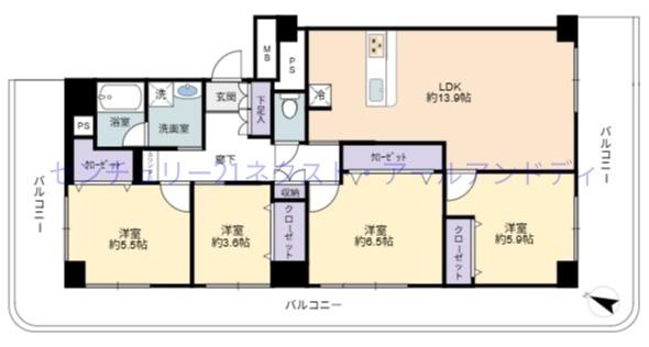 ファミリープラザ朝潮橋B館