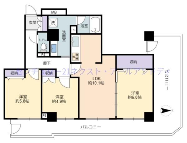 キングマンション心斎橋東