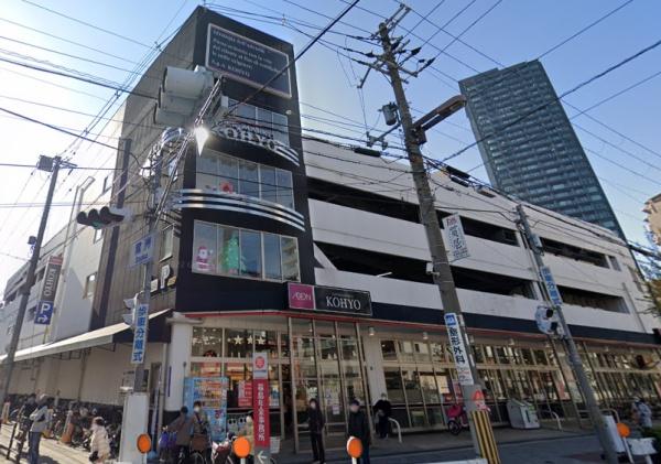 シエリアタワー大阪福島　北東角(コーヨー鷺洲店)