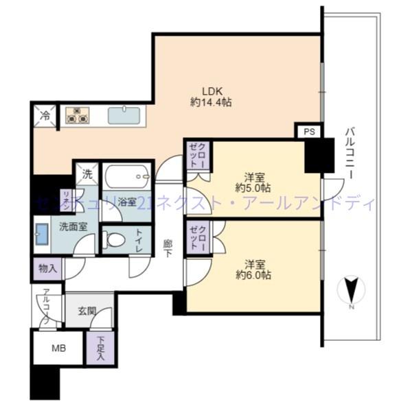 プレミストタワー大阪新町ローレルコート