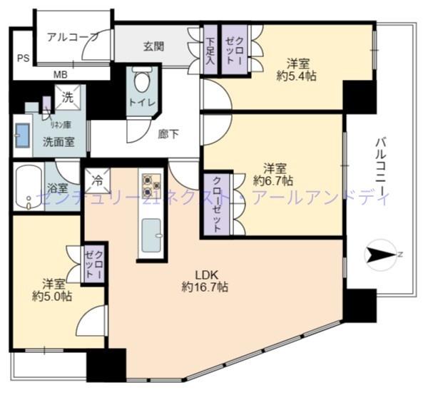 レジデンスタワー上本町