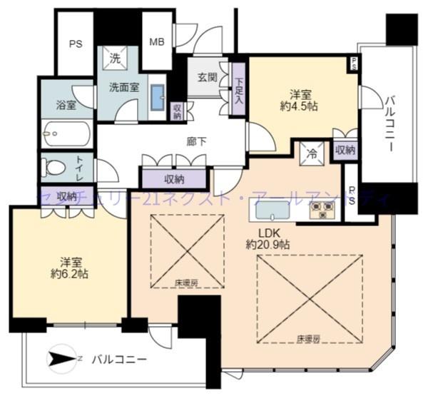 プレミストタワー大阪新町ローレルコート