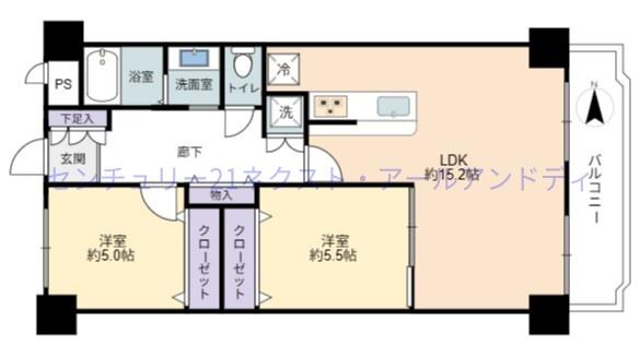天神橋ホワイトハイツ