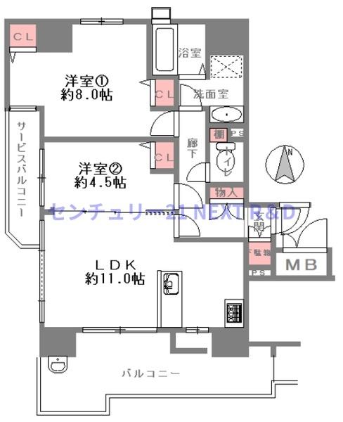 メロディーハイム四天王寺夕陽丘弐番館