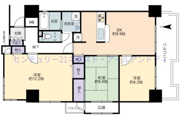 グリーンシティOSAKA３号棟
